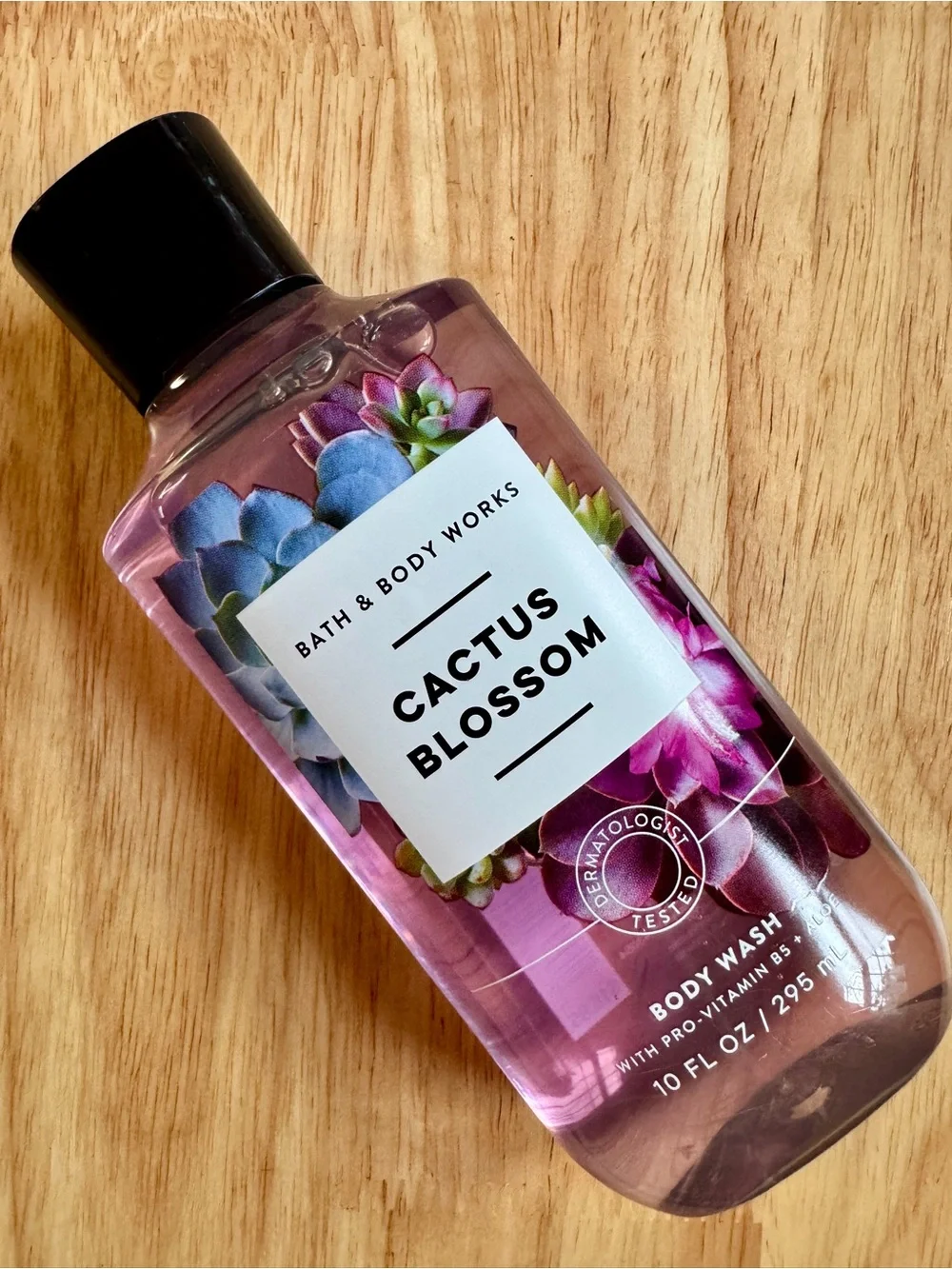 Bath & Body Works Cactus Blossom Body Wash - Pink & Purple